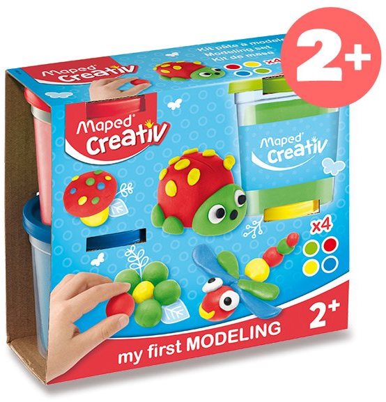 Maped Creativ, 4 farby Modelovacia hmota