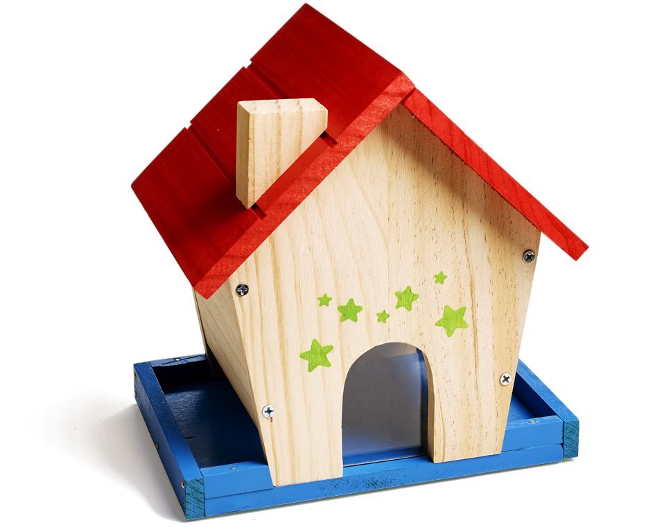 Stanley Jr. OK020-SY Kit, Bird Feeder, Wood Building Set