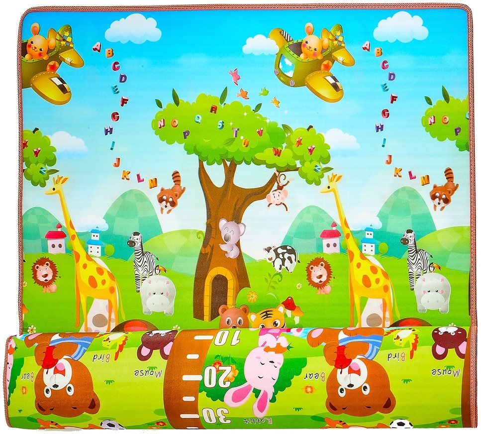 Aga4Kids Detská penová hracia podložka 150 × 180 cm MR108 Hracia deka
