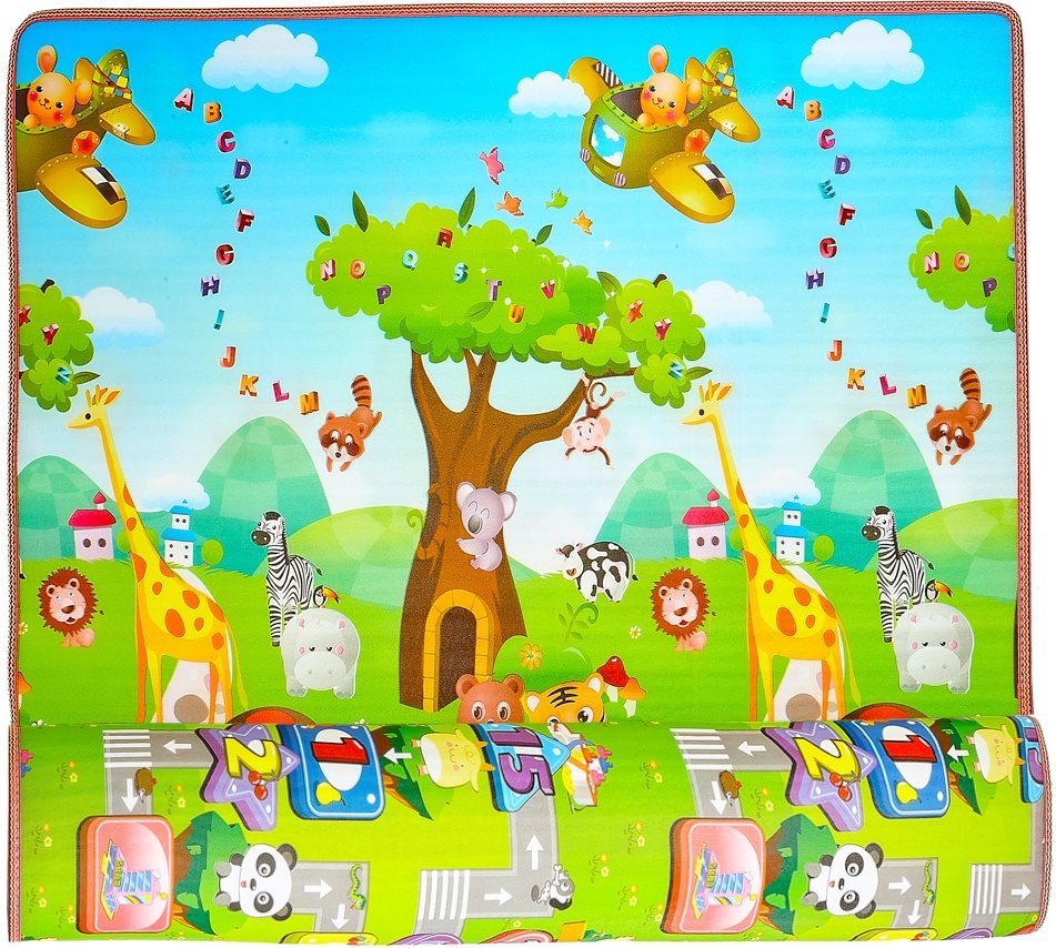 Aga4Kids Detská penová hracia podložka 150 × 180 cm MR113 Hracia deka