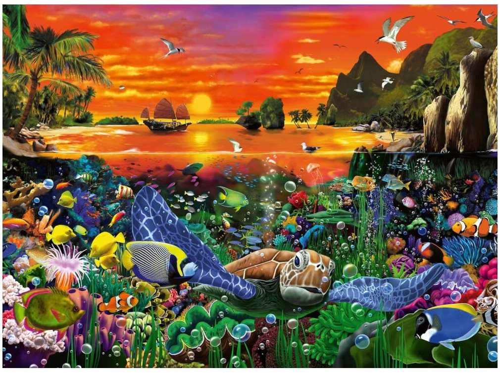 Ravensburger 165902 Underwater 500 pieces Jigsaw