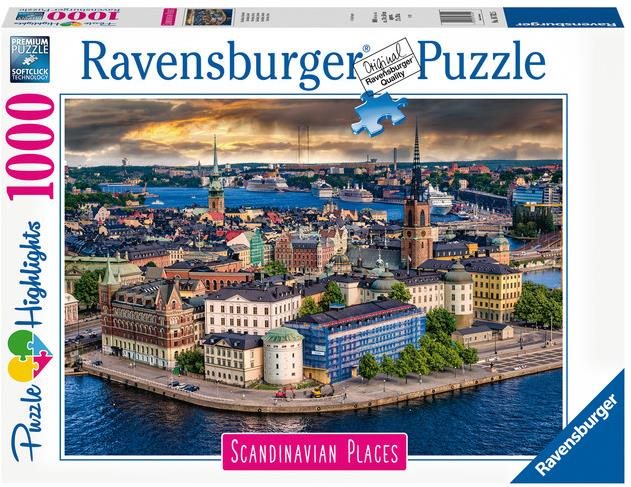 Ravensburger 167425 Scandinavia Stockholm, Sweden 1000 pieces Jigsaw