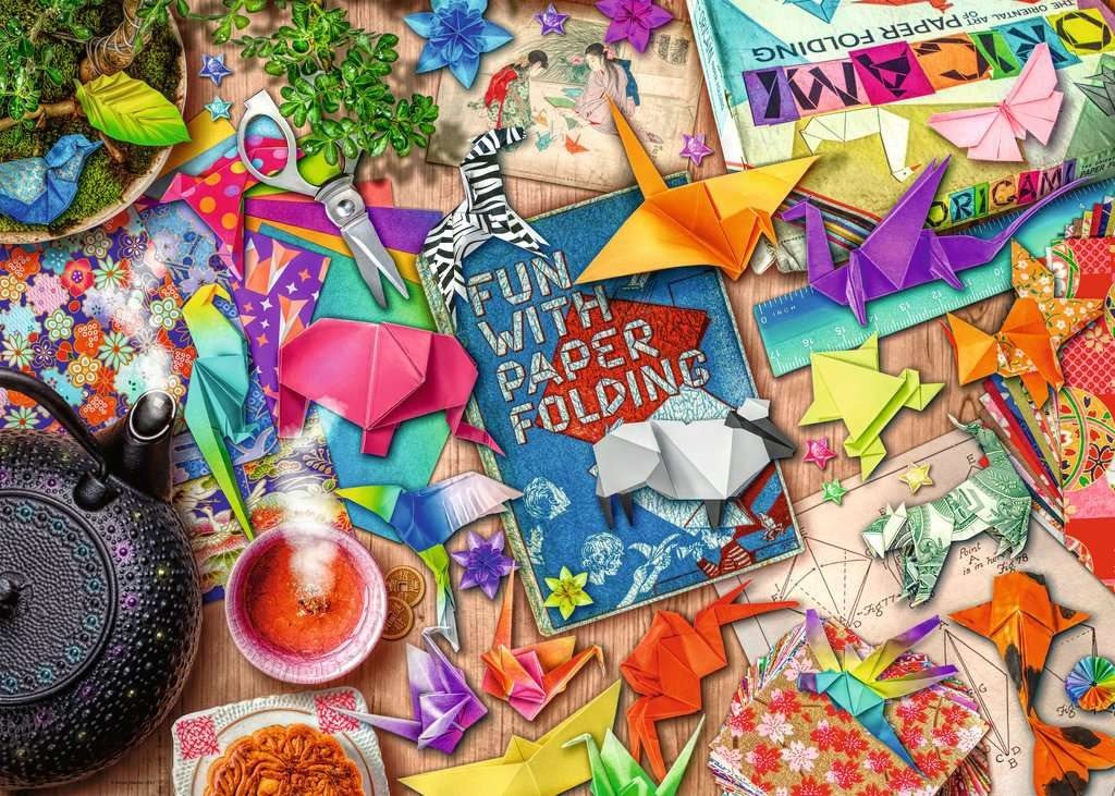 Ravensburger 167753 Meditation with origami 1000 pieces Jigsaw
