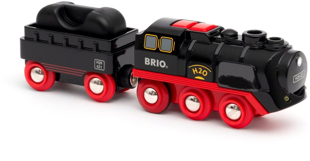 Brio World 33884 Parná lokomotíva s vodnou nádržou na batérie...