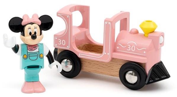 Brio World 32288 Disney and Friends - Lokomotíva Myšky Minnie Vláčik