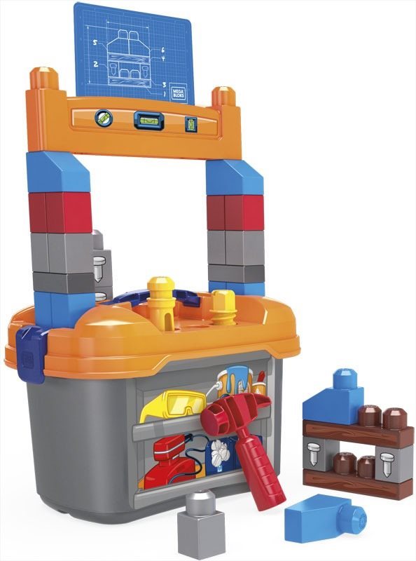 Mega Bloks Small Builder Workbench Building Set