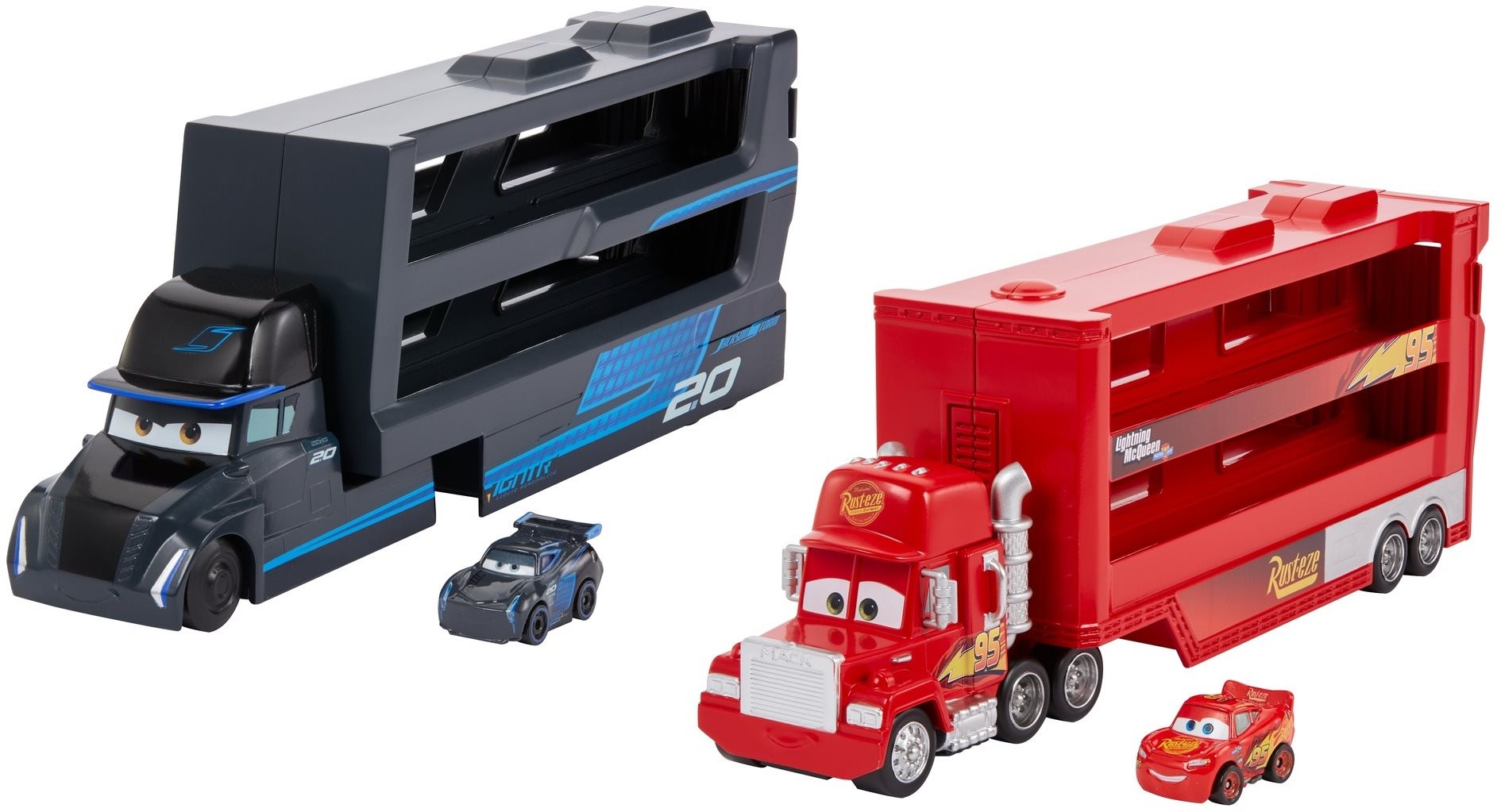 Cars Mini Racer Mack Truck Transporter Toy Car