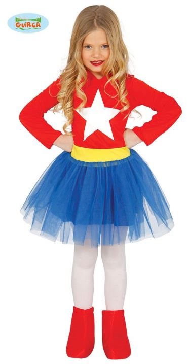 Detský Kostým Supergirl – Superdievča – veľkosť 5 – 6 rokov Kostým
