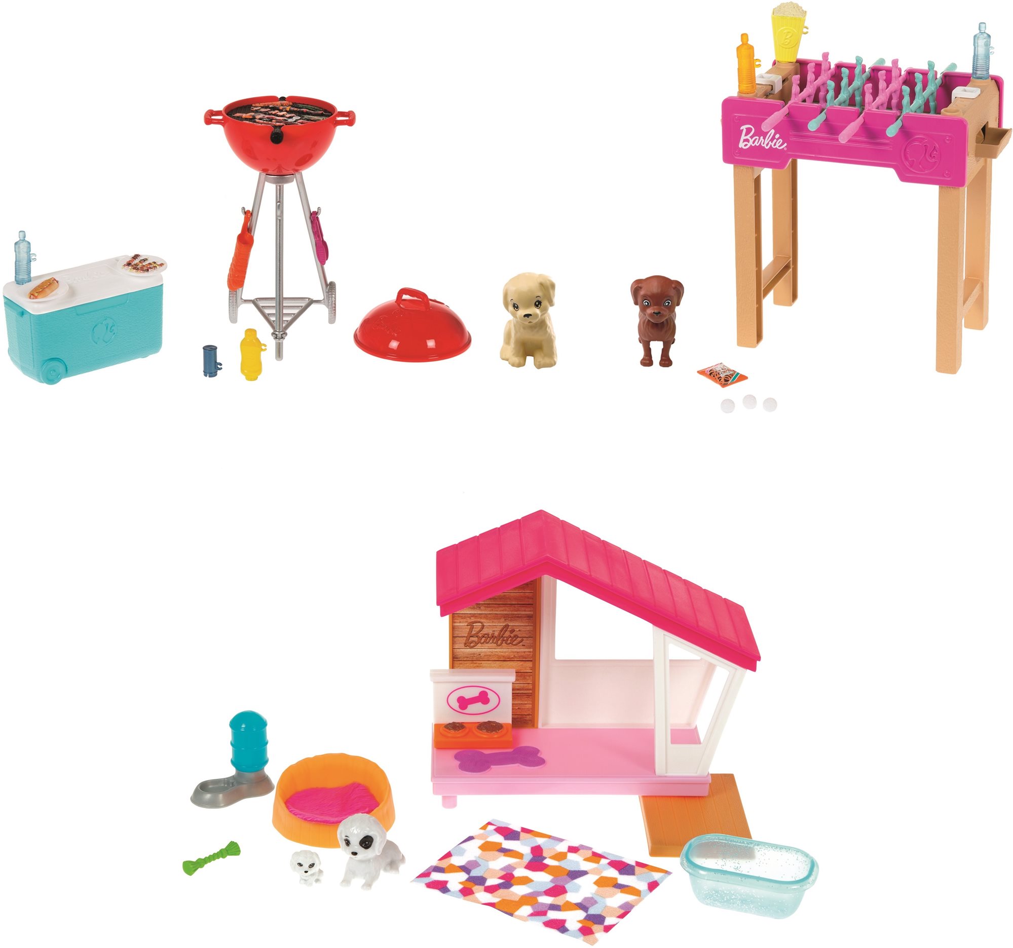Barbie Mini Game Set with Pet Doll Accessory