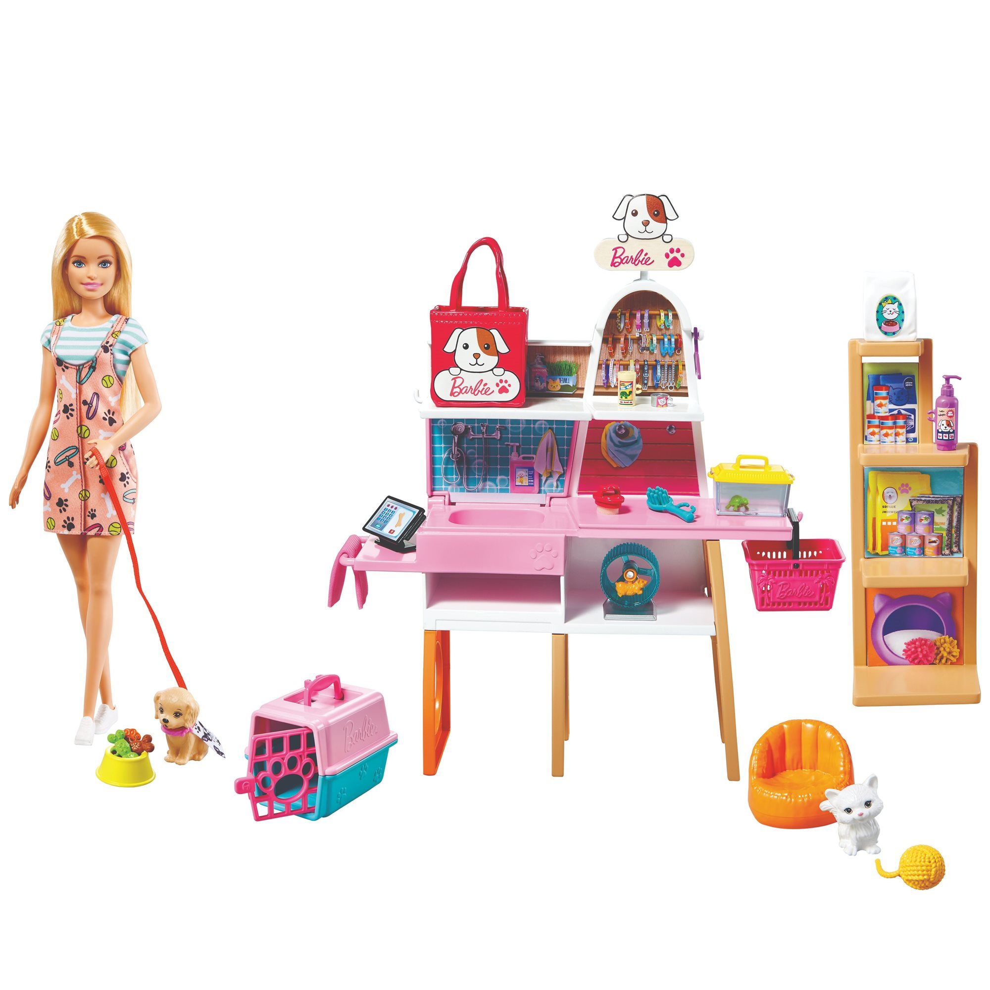 Barbie Animal Beauty Salon Dolls