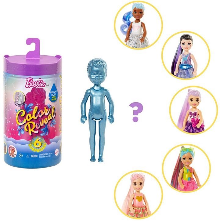 Barbie Color Reveal Chelsea Mono Poupées