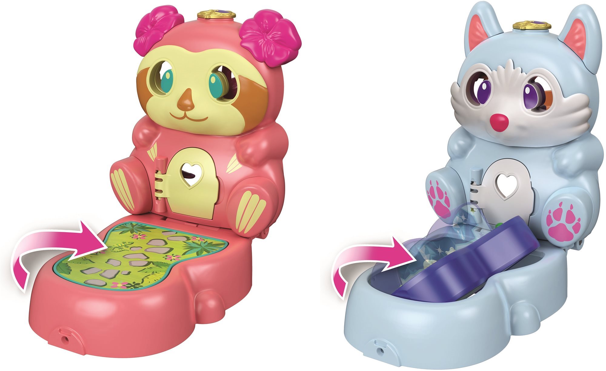 ?Polly Pocket Flip Compact with Surprise Dolls
