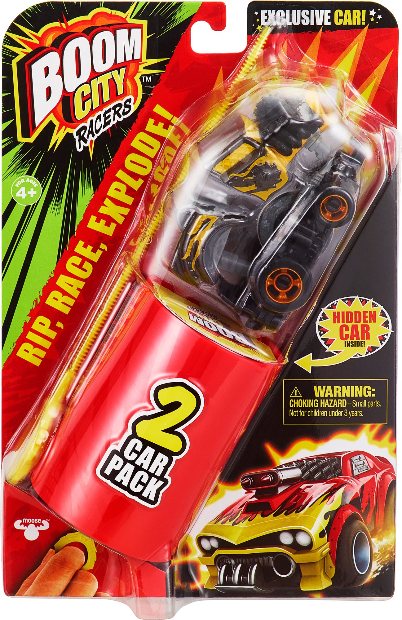 Boom City Racers - Roast' D! X double pack, series 1 Toy Car