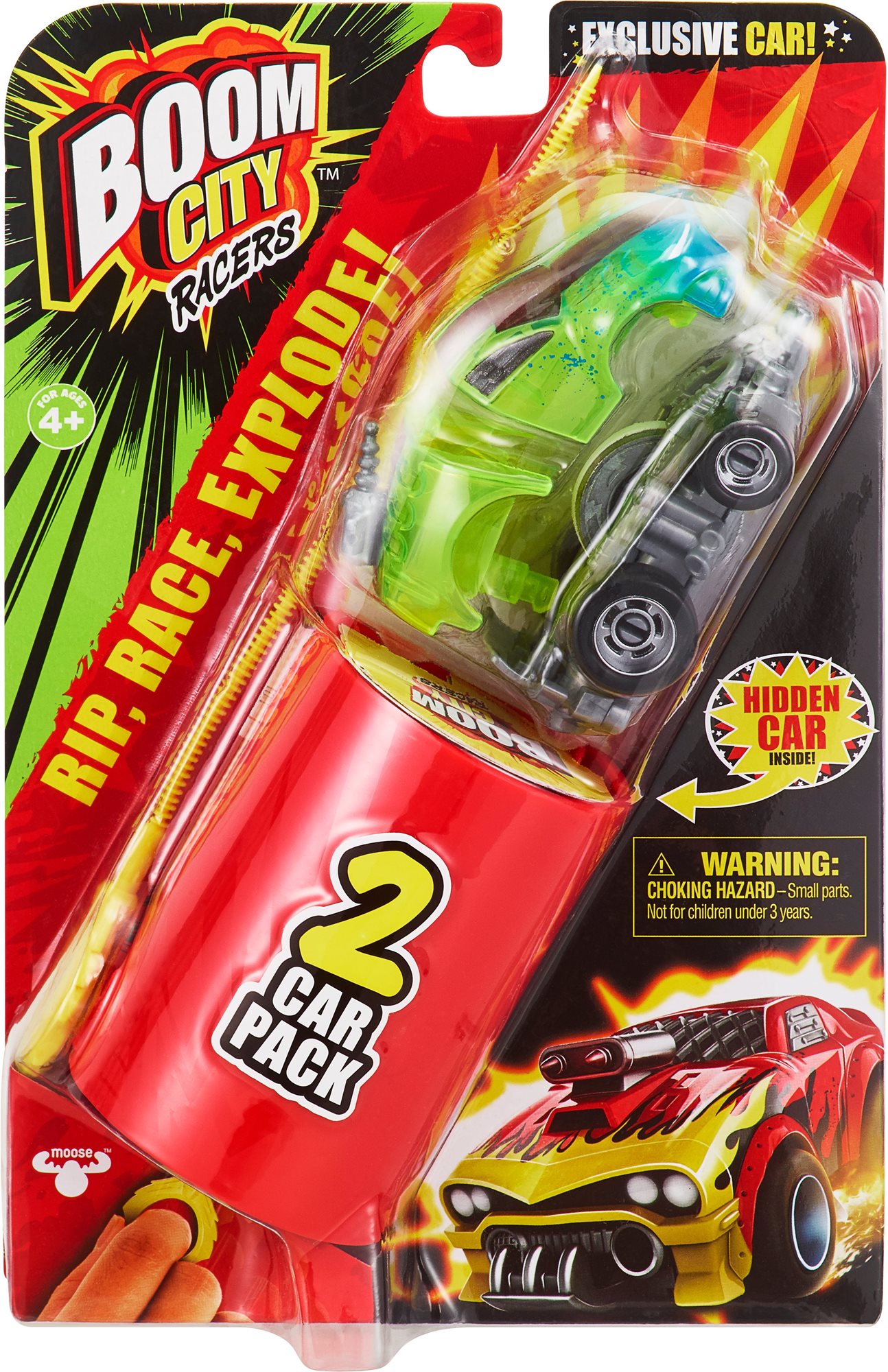Boom City Racers - Hot Tamale! X Double Pack, Series 1 Toy Car