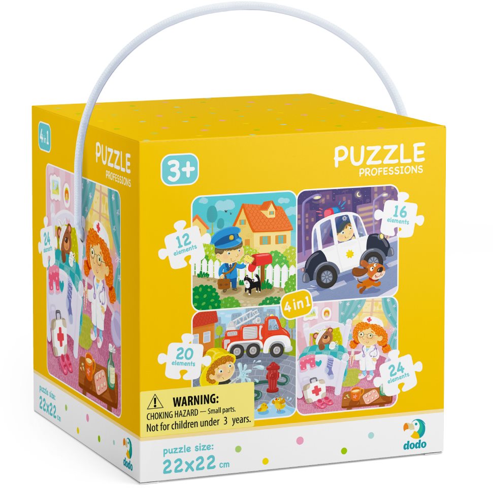 Puzzle 4-in-1 My Profession Jigsaw