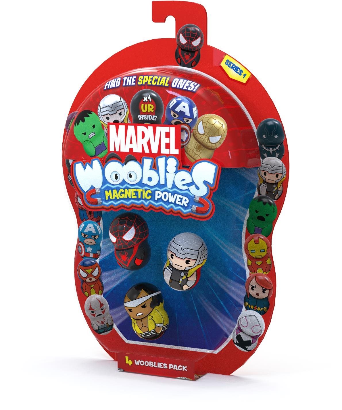 Wooblies Pack of 4 Wobbles Figures