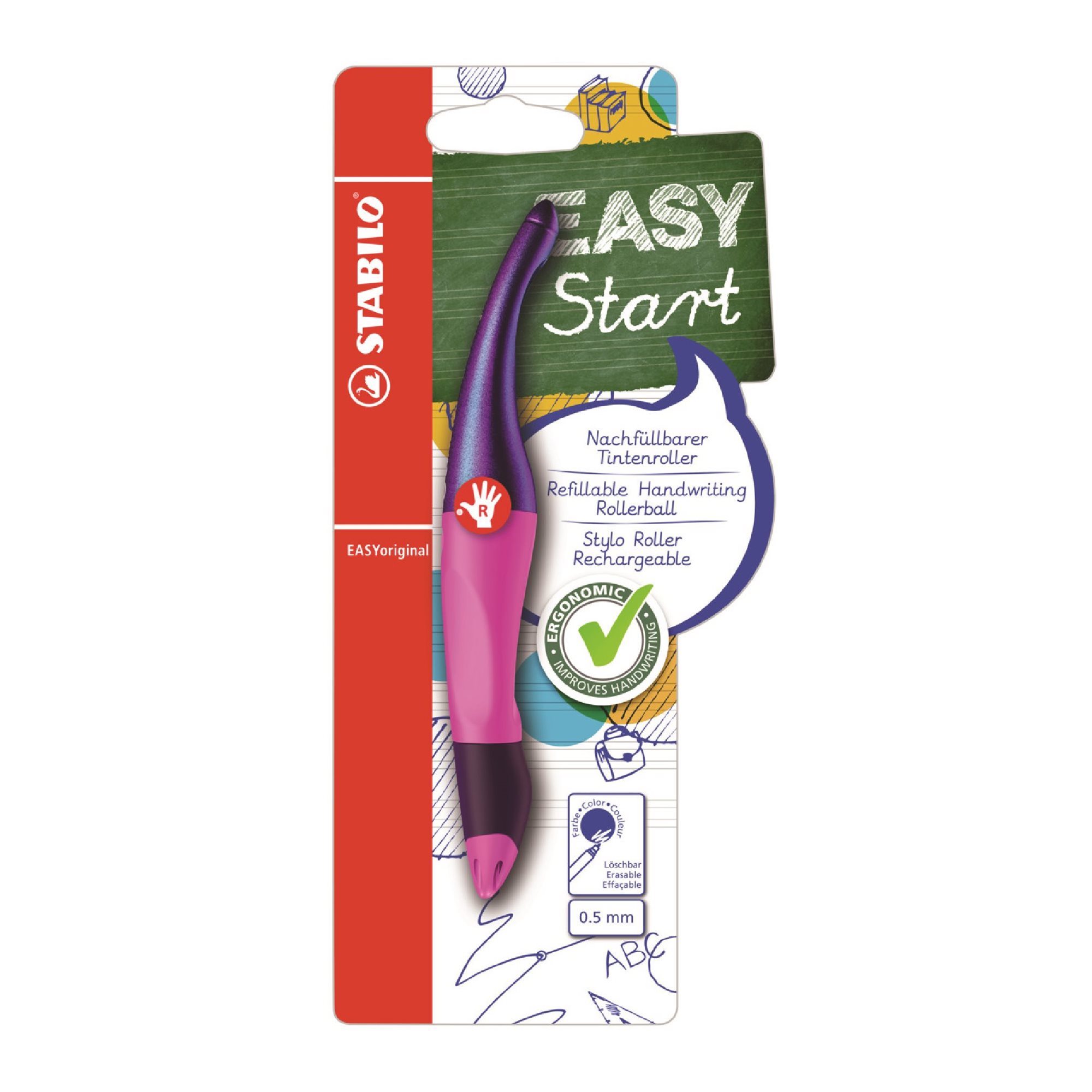 STABILO EASYoriginal Holograph Edition R magenta Roller