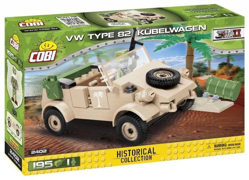 Cobi VW Type 82 Kubelwagen Building Set