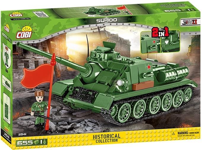 Cobi SU 100 self-propelled gun Building Set