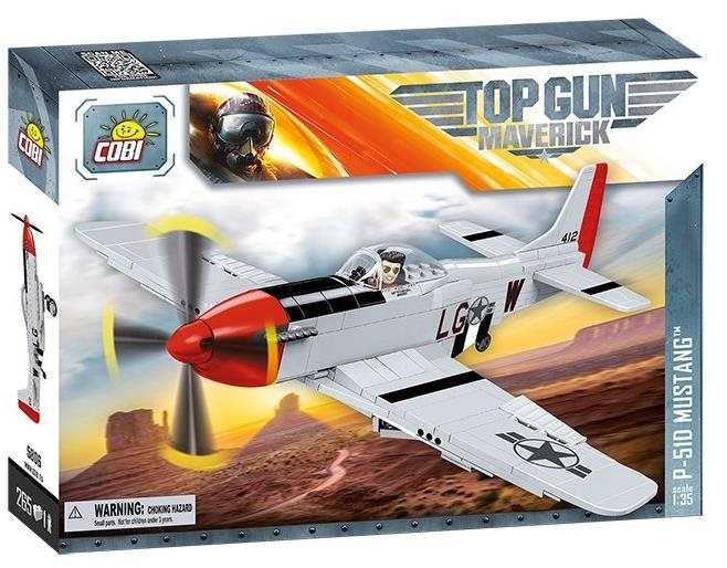Cobi P-51 Mustang from the Movie Top Gun Building Set