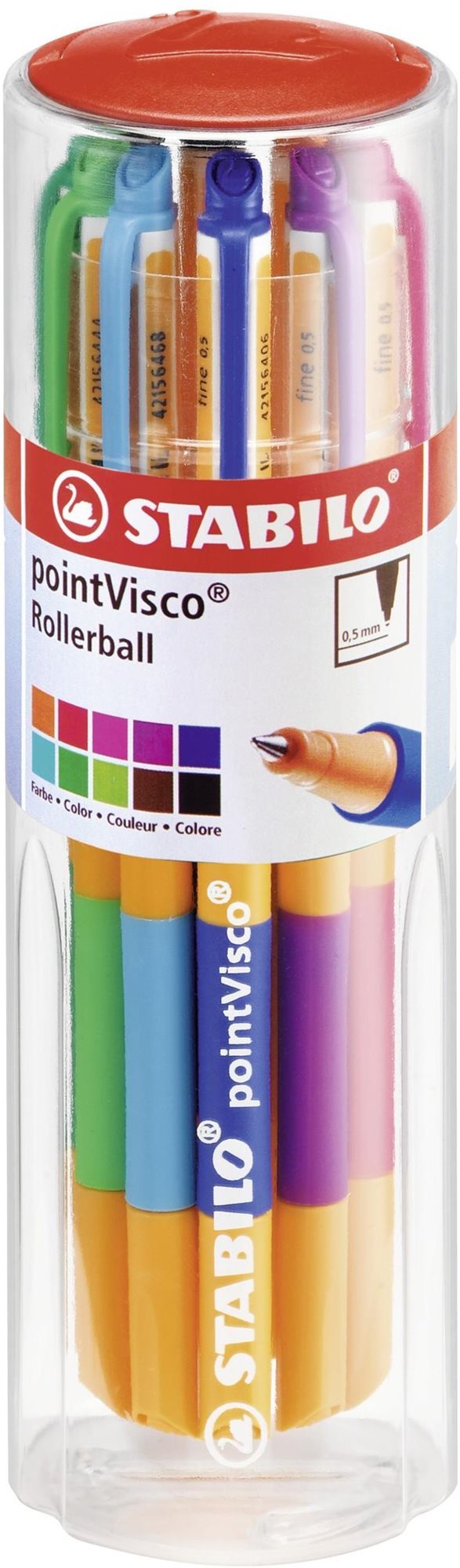 STABILO pointVisco drum 10 farieb Roller