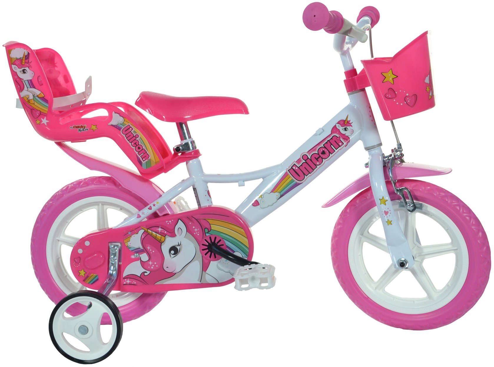 Dino Bikes Detský bicykel Jednorožec Detský bicykel
