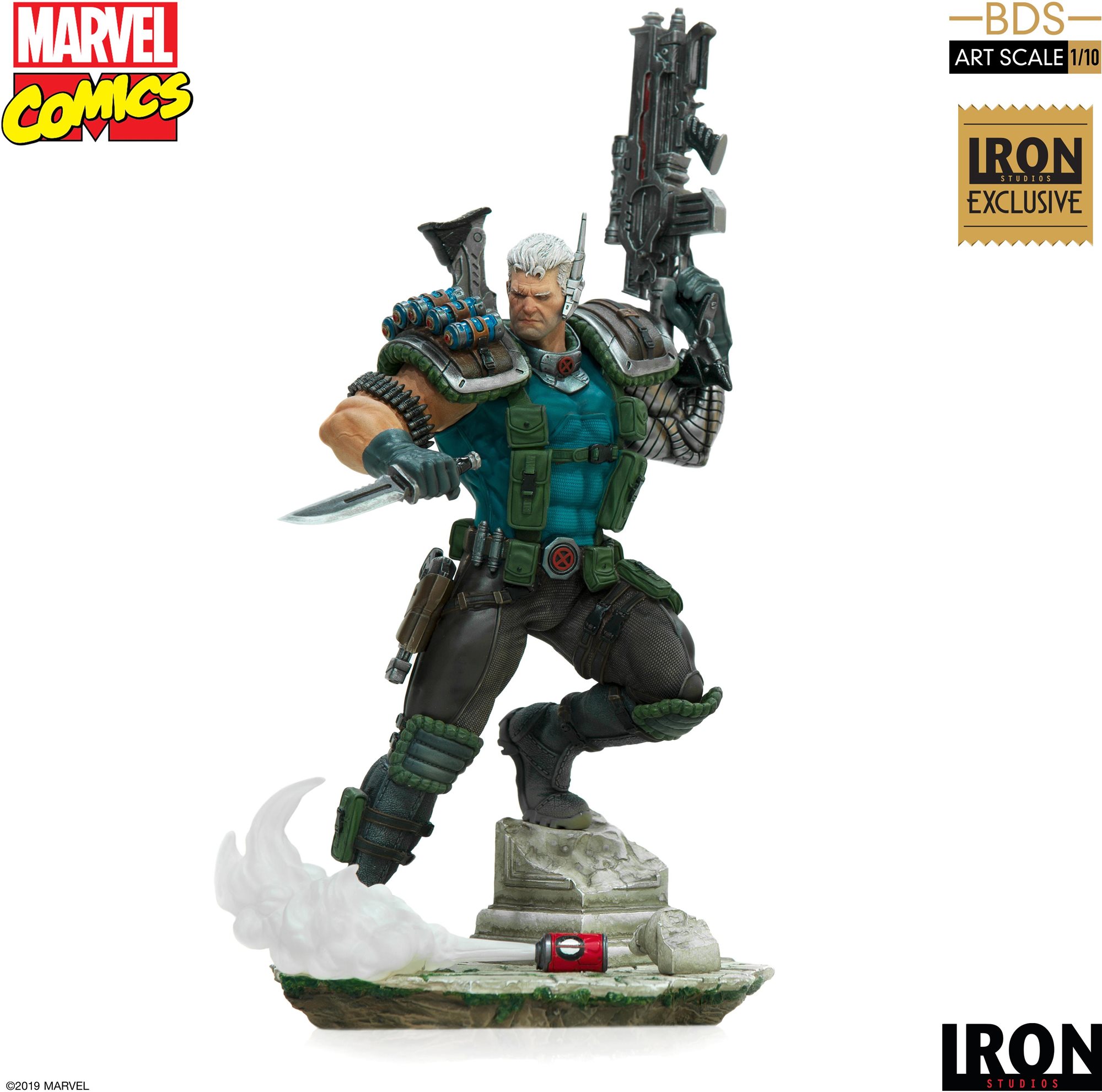 Marvel Comics Series - Cable -  BDS Art Scale 1/10 Figura