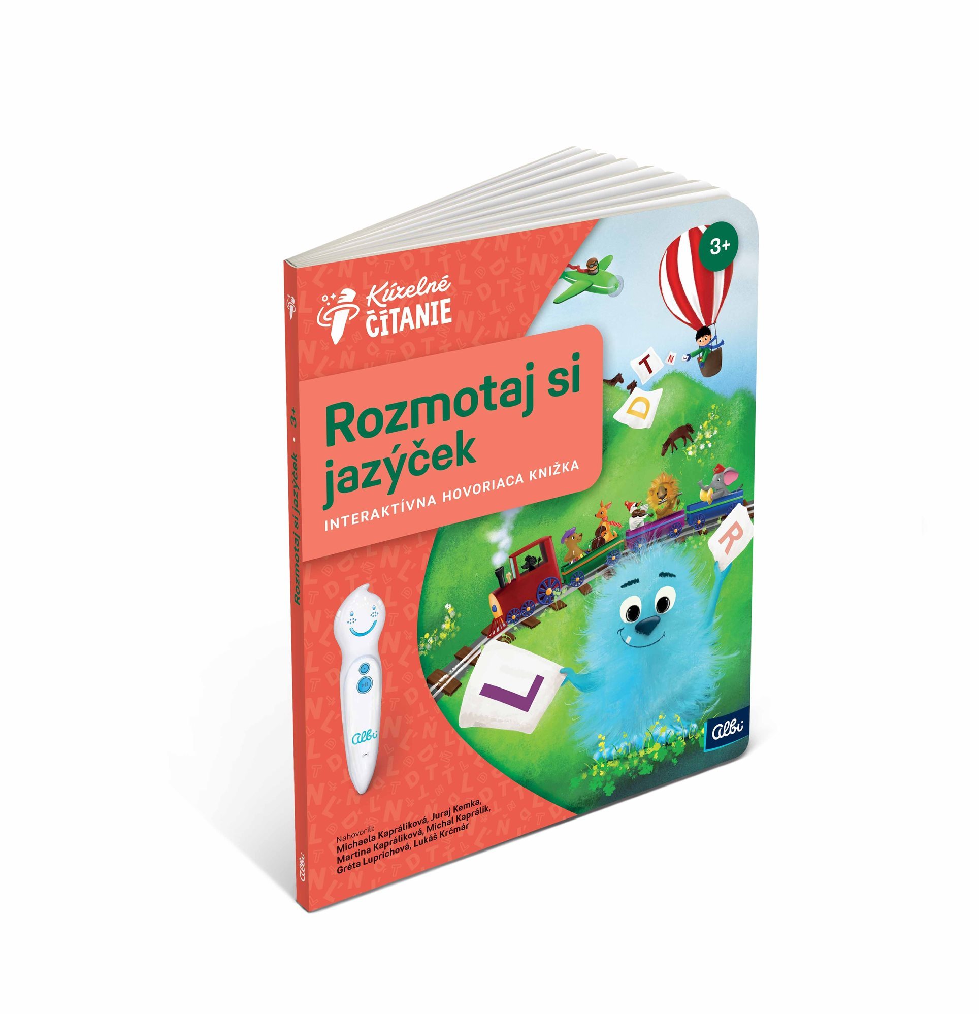 Kúzelné čítanie Kniha Rozmotaj si jazýček SK Kúzelné čítanie