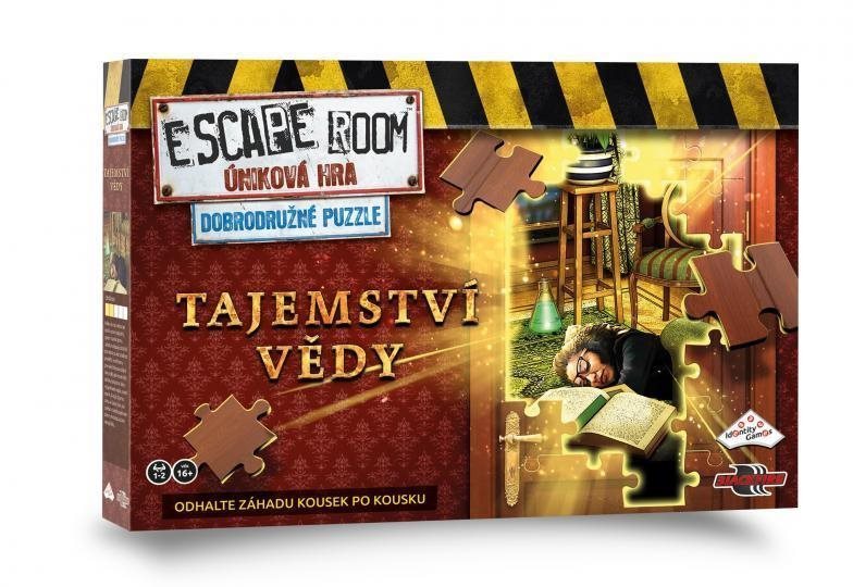 ESCAPE ROOM: Dobrodružné puzzle – Tajomstvo vedy Párty hra