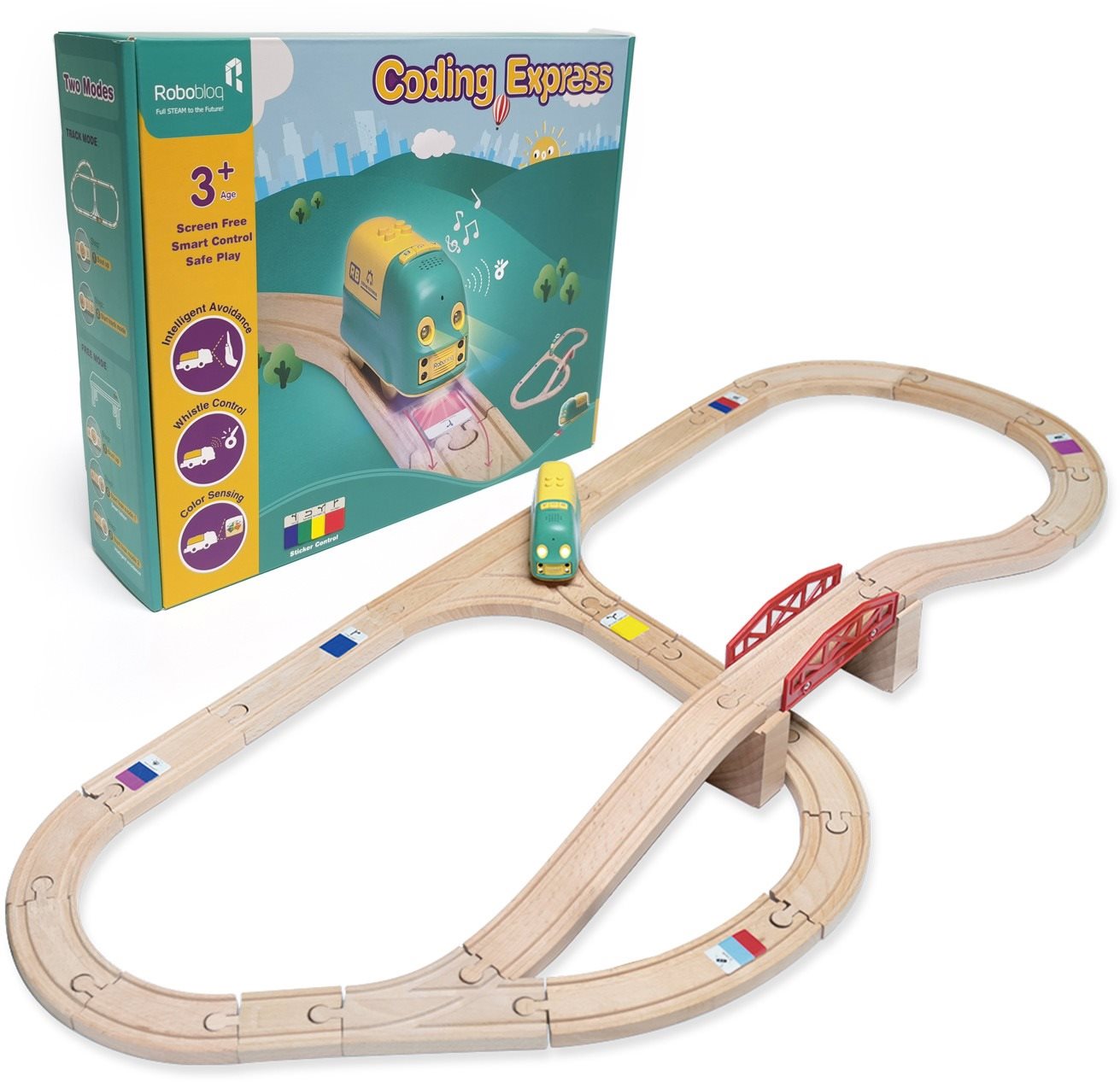 Robobloq Coding express – robot car Stavebnica