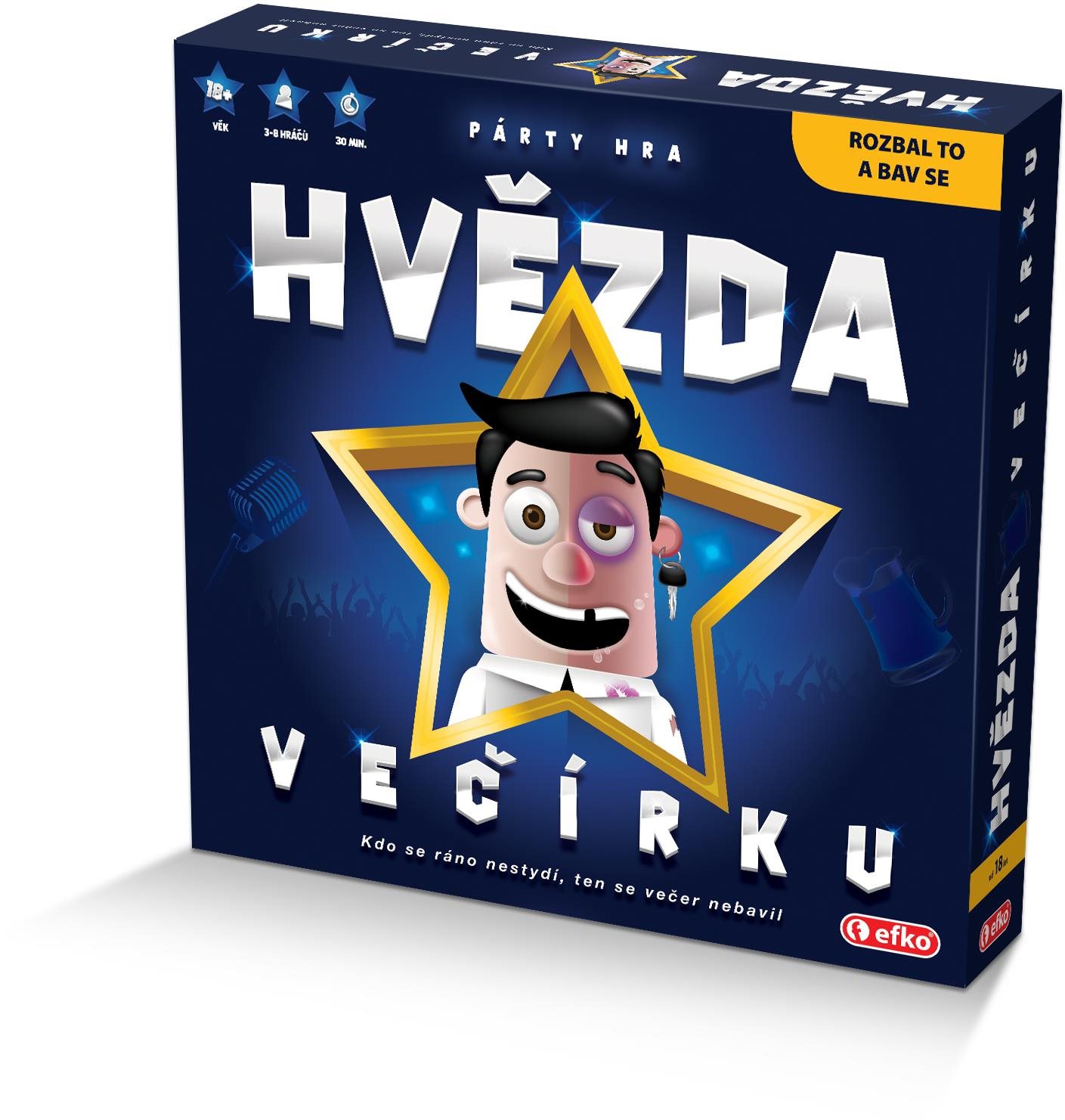 Hviezda večierka Spoločenská hra