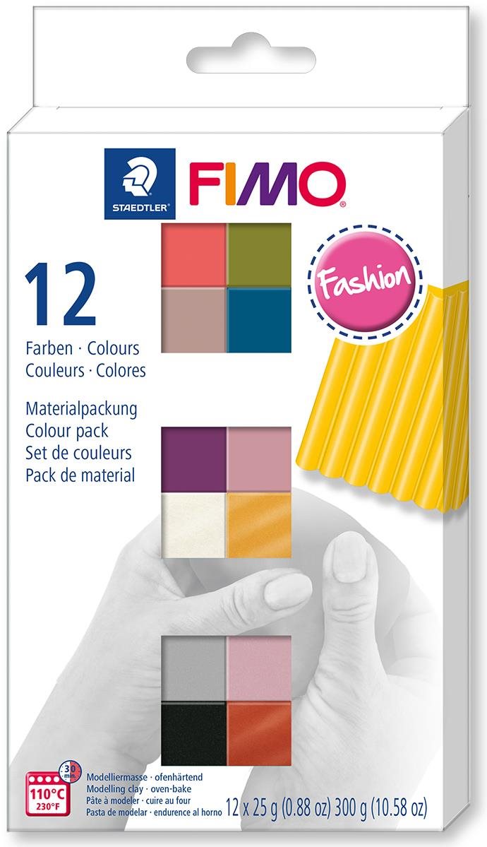 FIMO Soft Colour Pack süthető gyurma készlet, 25g - 12 szín,...