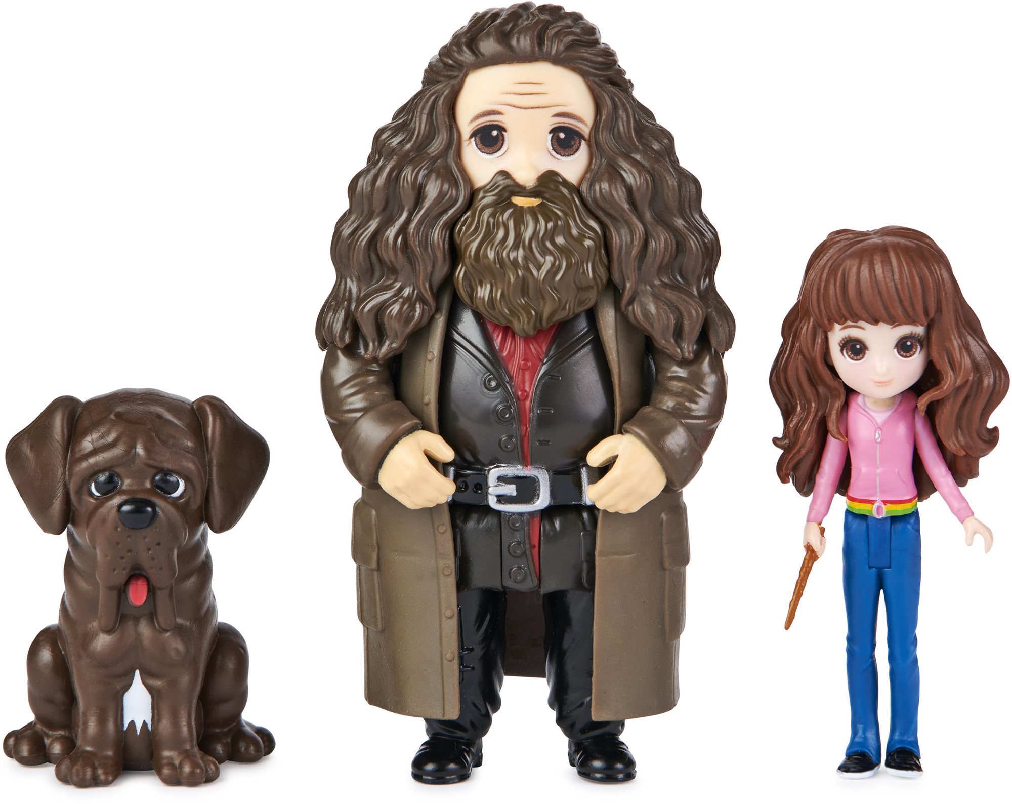 Harry Potter Trojbalenie priateľov Hermiona, Hagrid a Tesák Figúrky