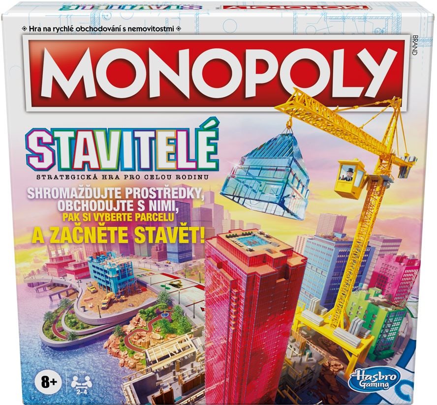 Monopoly Stavitelia Dosková hra