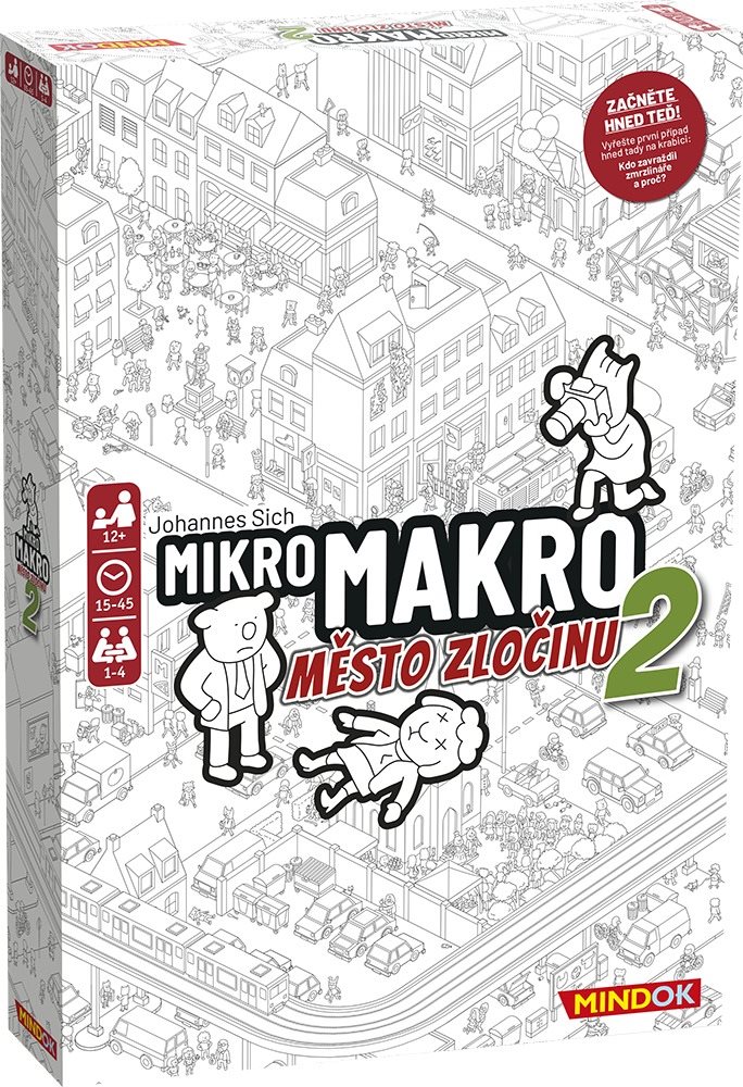 MikroMakro: Mesto zločinu 2 Spoločenská hra