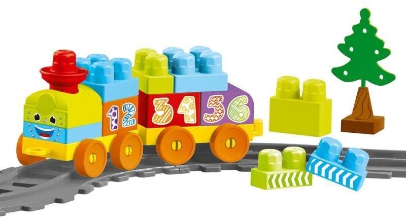 Ensemble de trains pour enfants Dolu, 36 pieces Jeu de construction
