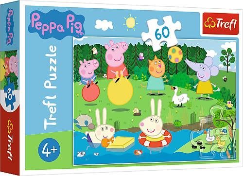 Trefl Peppa Pig Puzzle Peppa Pig Holiday Fun 60 pieces Puzzle