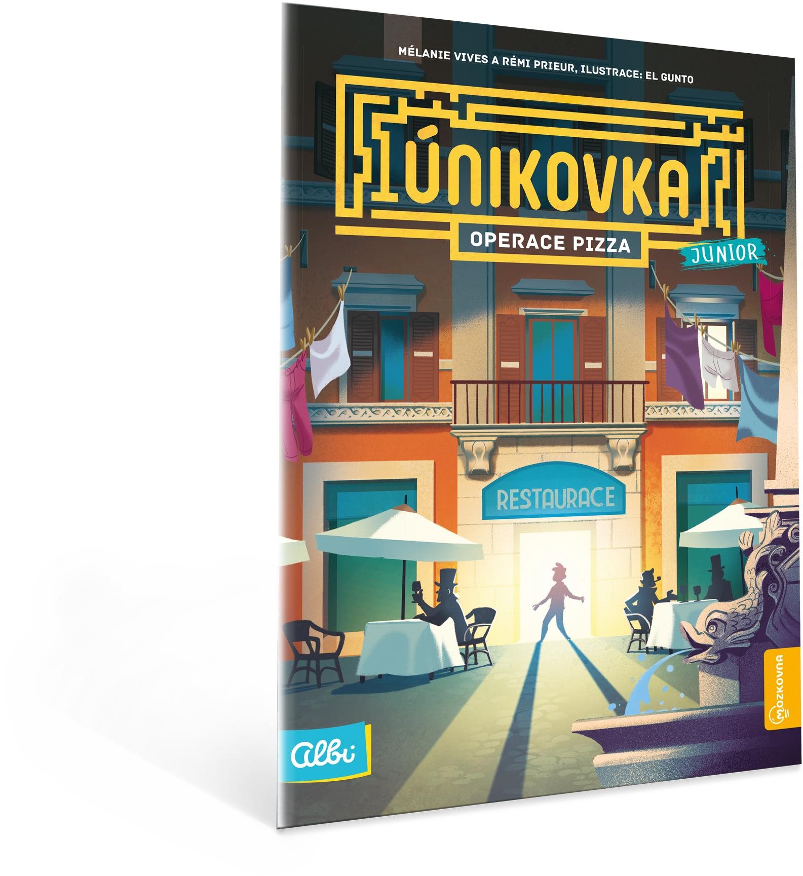 Kniha Operácia Pizza (Únikovka Junior) 2. VYDANIE Kartová hra