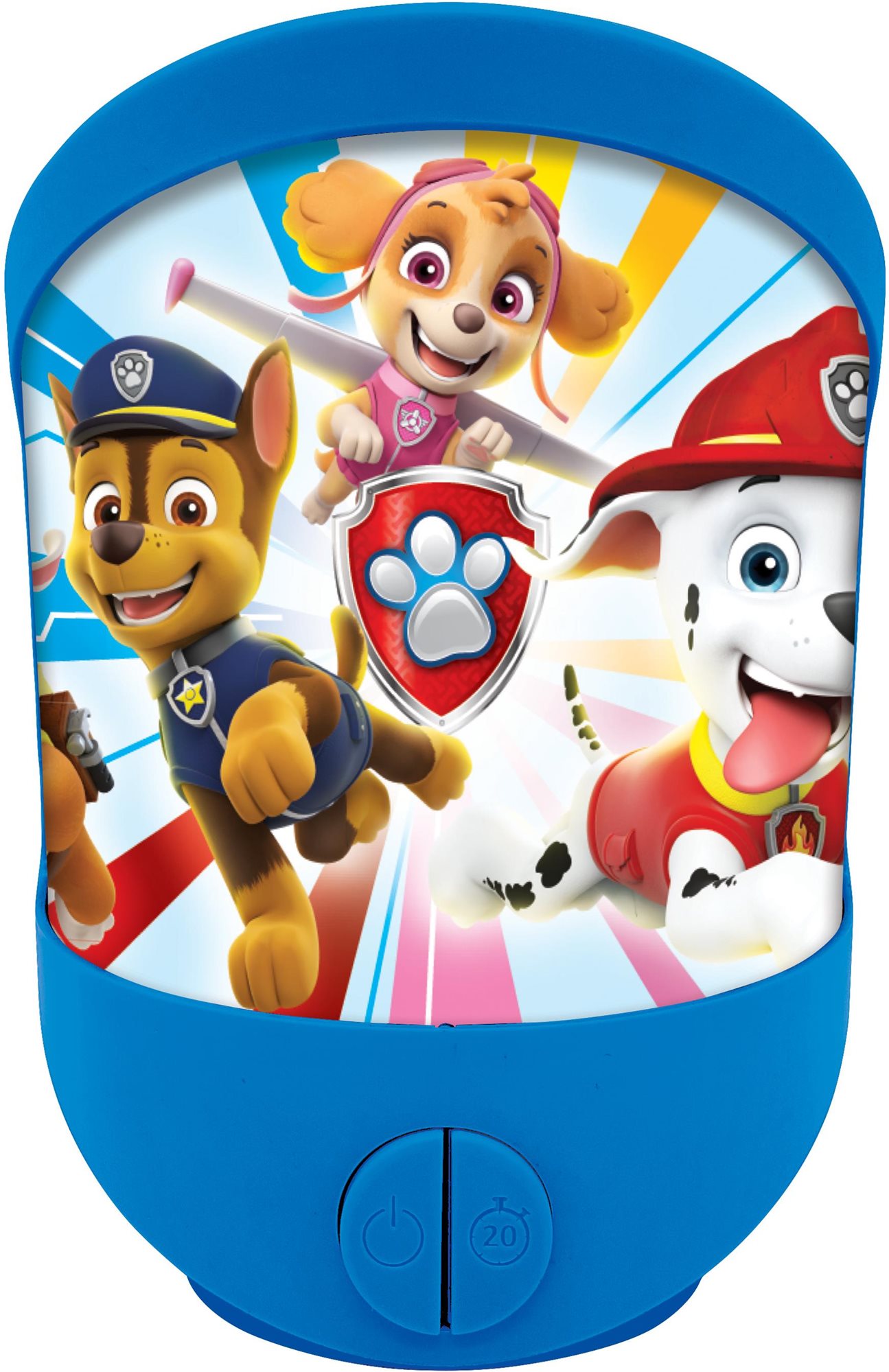 Lexibook Paw Patrol Nachtlicht für Wand und Tisch Nachtlicht