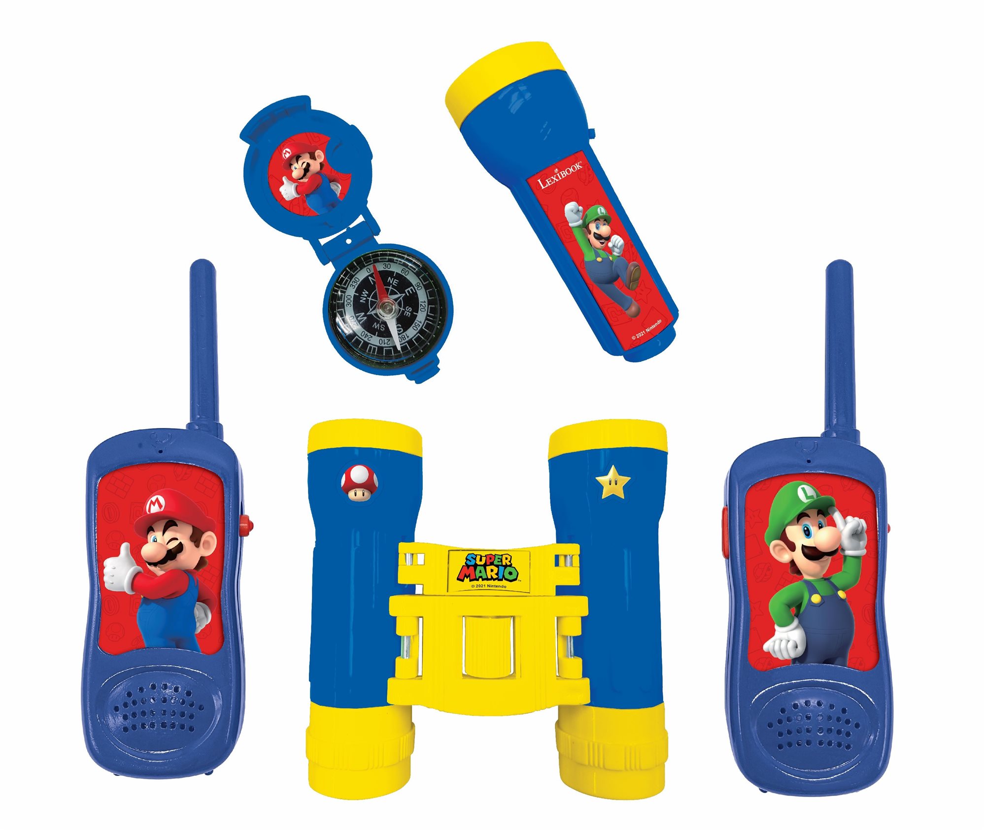 Lexibook Super Mario Dobrodružná Sada s vysielačkou do 120 m,...
