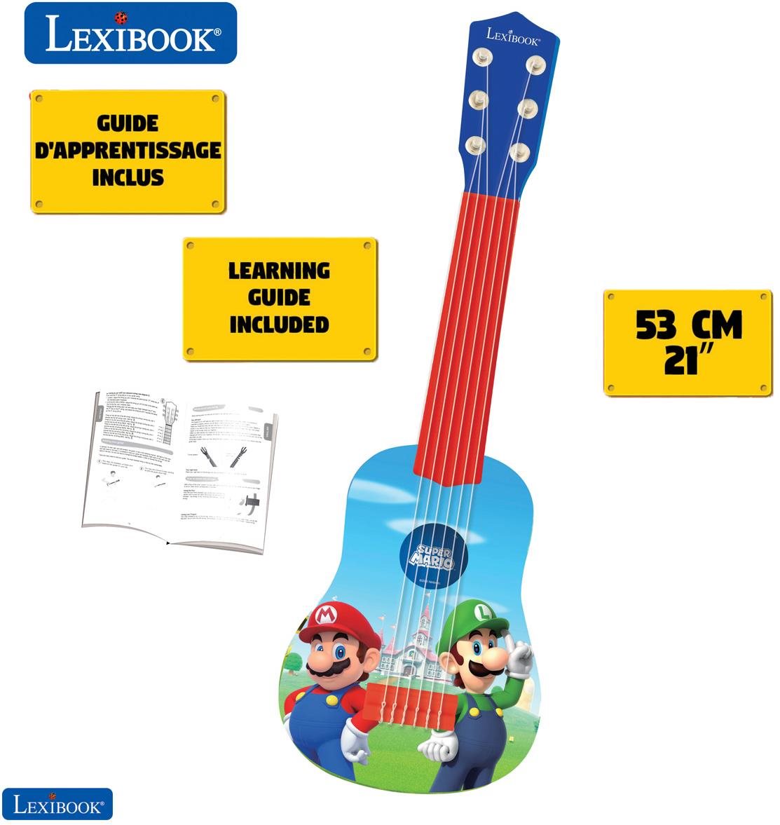 Lexibook Super Mario Moja prvá gitara – 21" Detská gitara