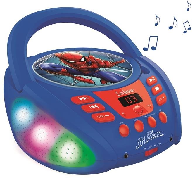 Lexibook Spider-Man Bluetooth-CD-Player mit Beleuchtung...