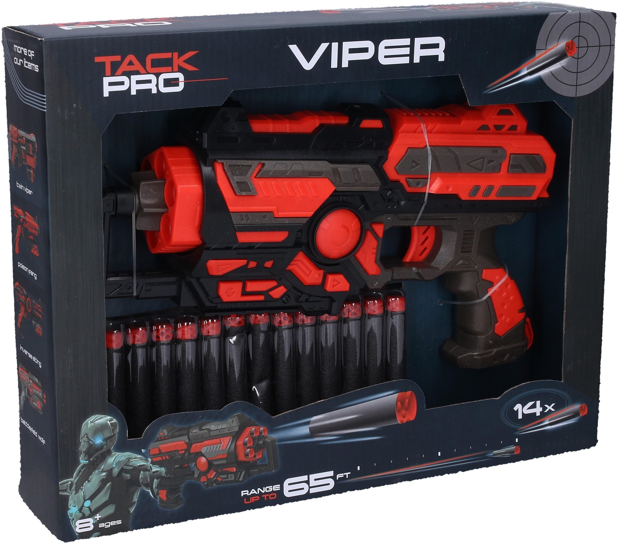 Pištoľ na penové náboje Viper Detská pištoľ