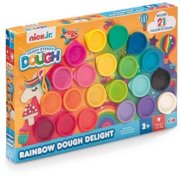 Addo Rainbow Modelling Kit, 21 x 56g, 21 Colours Modelling Clay