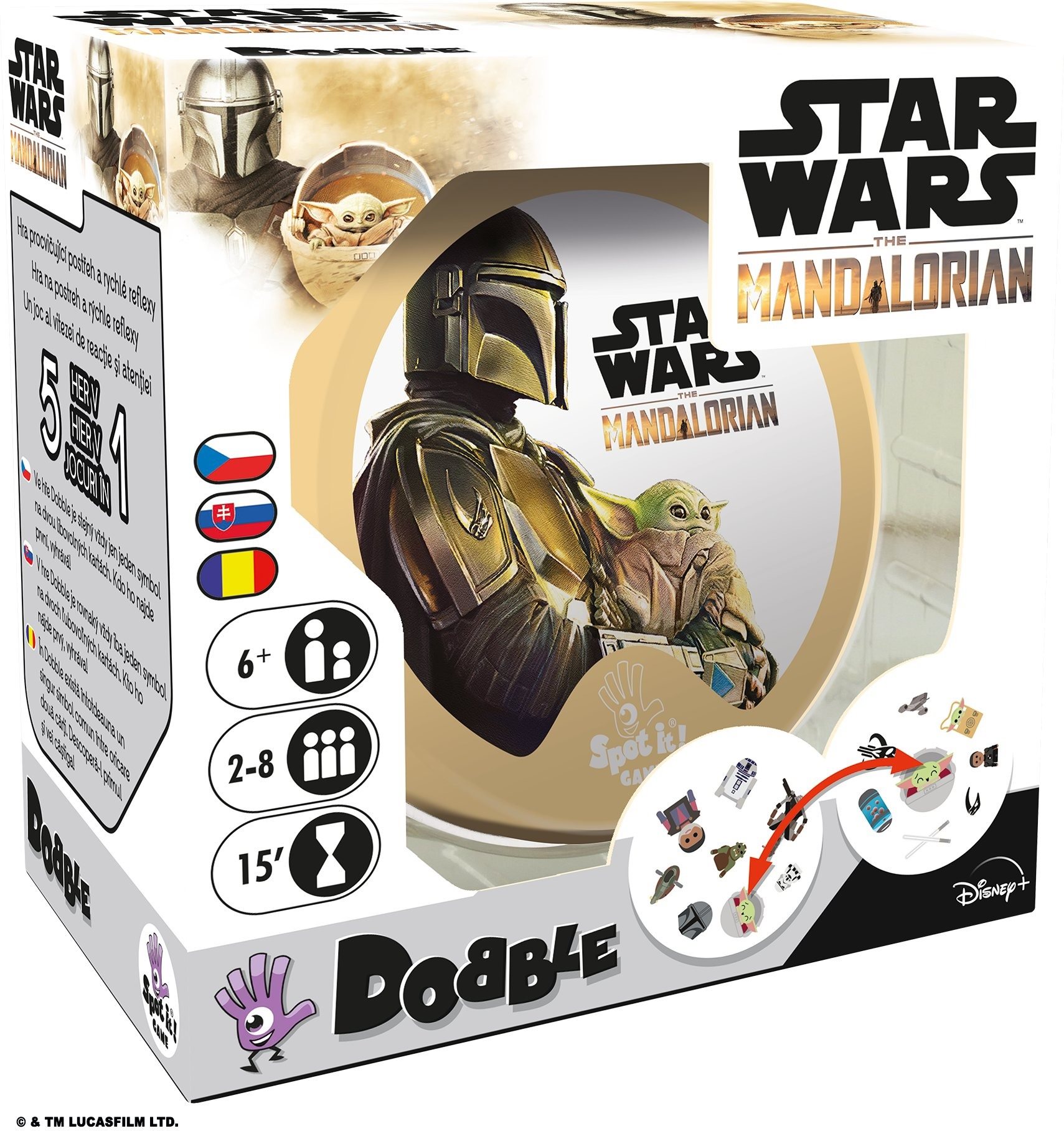 Dobble - Star Wars The Mandalorian Společenská hra