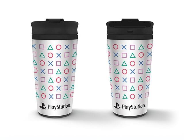Cestovný nerez hrnček Playstation, 450 ml Hrnček