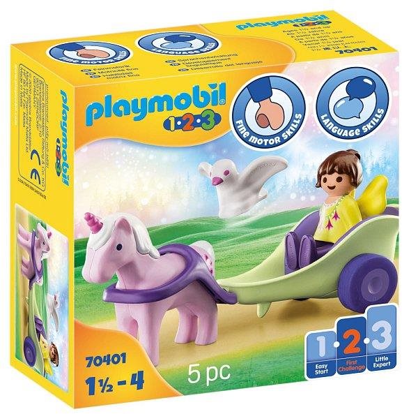 Playmobil 70401 Kočiar s jednorožcom a vílou Figúrky