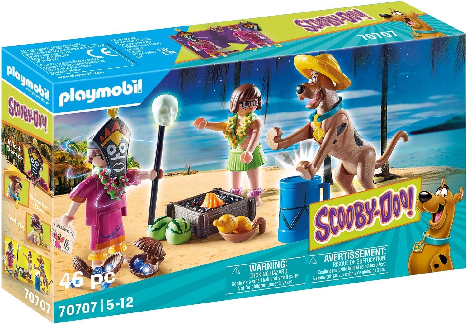 Playmobil 70707 Scooby-Doo! Dobrodružstvo s Witch Doctor Stavebnica