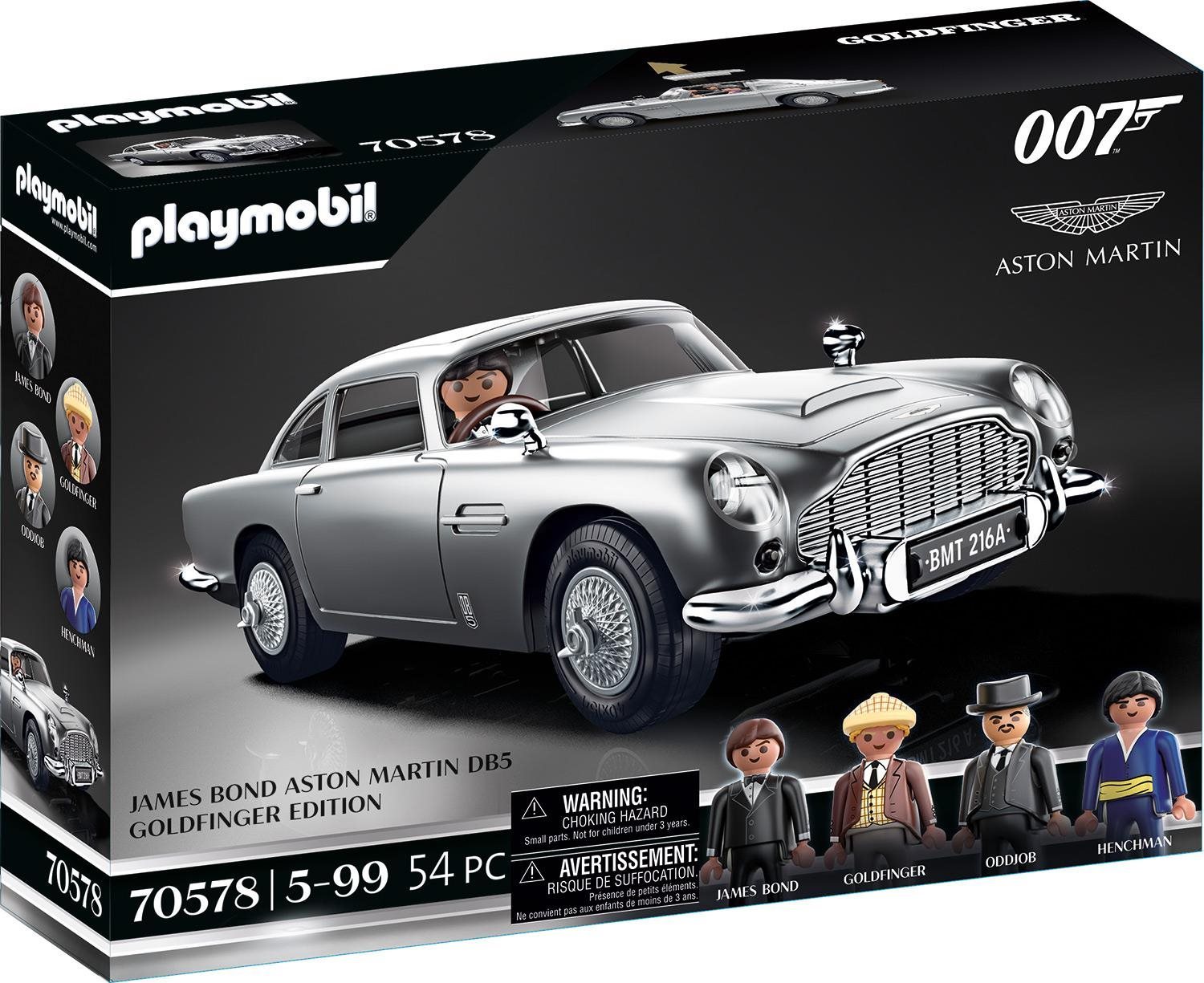 Playmobil 70578 James Bond Aston Martin DB5 – Goldfinger Edition...