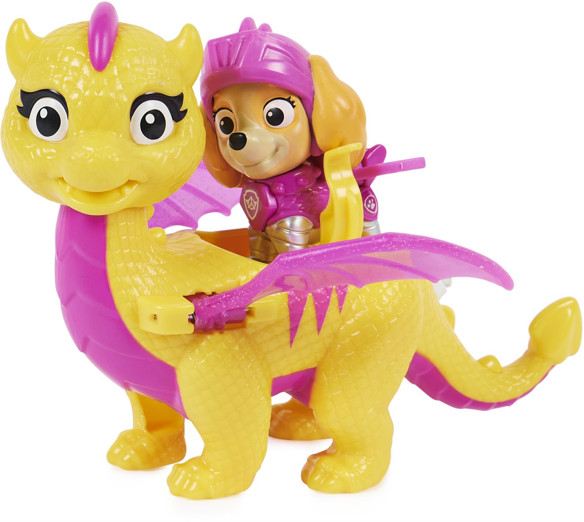 Pat' Patrouille Chevaliers Figurines avec dragon Skye Figurines